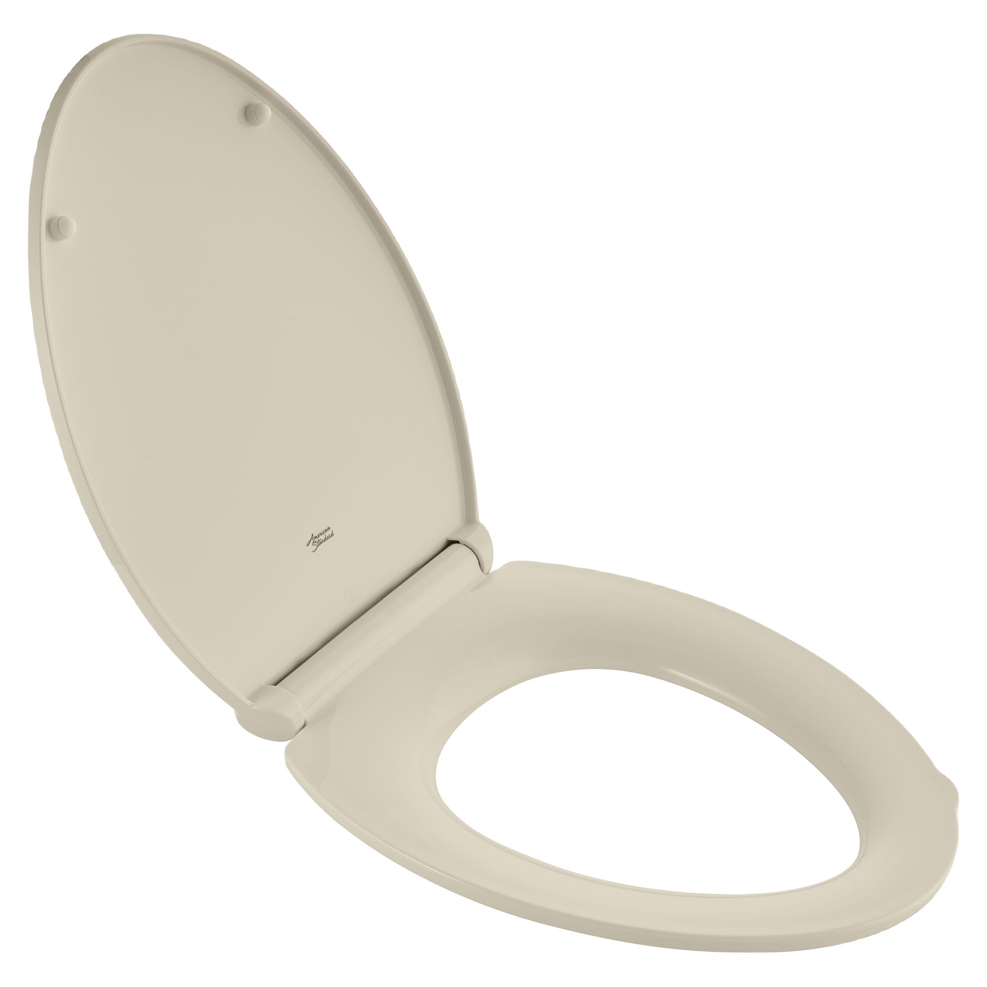 Siège pour toilette allongée VorMax® avec rebord CleanCurve®, style contemporain, à fermeture lente et détachement facile